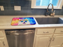 Load image into Gallery viewer, Samoyed Hippie Dawg Dish Drying Mat