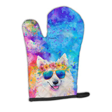 Load image into Gallery viewer, Samoyed Hippie Dawg Oven Mitt