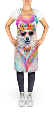 Load image into Gallery viewer, Samoyed Hippie Dawg Apron – Artist-Designed Kitchen, BBQ &amp; Craft Apron