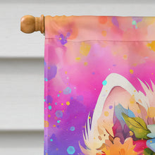 Load image into Gallery viewer, Samoyed Hippie Dawg House Flag