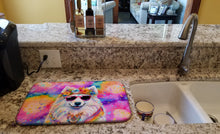 Load image into Gallery viewer, Samoyed Hippie Dawg Dish Drying Mat