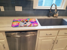 Load image into Gallery viewer, Samoyed Hippie Dawg Dish Drying Mat