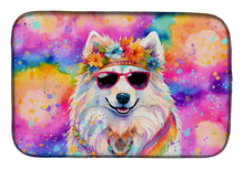 Load image into Gallery viewer, Samoyed Hippie Dawg Dish Drying Mat