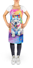 Load image into Gallery viewer, Samoyed Hippie Dawg Apron – Artist-Designed Kitchen, BBQ &amp; Craft Apron