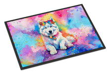 Load image into Gallery viewer, Samoyed Hippie Dawg Doormat - 18X27 Indoor / Outdoor Rug | Made in USA