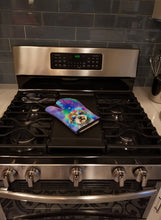 Load image into Gallery viewer, Schnauzer Hippie Dawg Oven Mitt