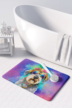Load image into Gallery viewer, Schnauzer Hippie Dawg Memory Foam Kitchen Mat