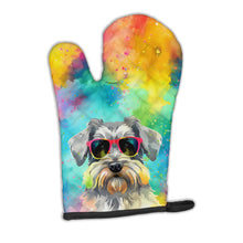 Load image into Gallery viewer, Schnauzer Hippie Dawg Oven Mitt