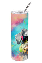 Load image into Gallery viewer, Schnauzer Hippie Dawg Stainless Steel Skinny Tumbler