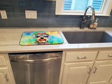 Load image into Gallery viewer, Schnauzer Hippie Dawg Dish Drying Mat