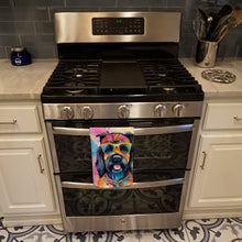 Load image into Gallery viewer, Scottish Terrier Hippie Dawg Kitchen Towel