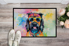 Load image into Gallery viewer, Scottish Terrier Hippie Dawg Doormat - 18X27 Indoor / Outdoor Rug | Made in USA
