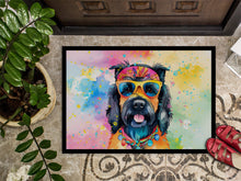 Load image into Gallery viewer, Scottish Terrier Hippie Dawg Doormat - 18X27 Indoor / Outdoor Rug | Made in USA