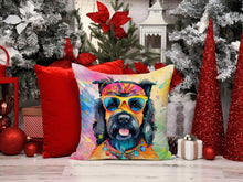 Load image into Gallery viewer, Scottish Terrier Hippie Dawg Fabric Decorative Pillow