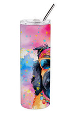 Load image into Gallery viewer, Scottish Terrier Hippie Dawg Stainless Steel Skinny Tumbler