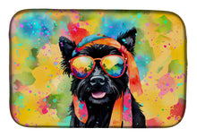 Load image into Gallery viewer, Scottish Terrier Hippie Dawg Dish Drying Mat