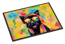 Load image into Gallery viewer, Scottish Terrier Hippie Dawg Doormat - 18X27 Indoor / Outdoor Rug | Made in USA