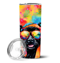 Load image into Gallery viewer, Scottish Terrier Hippie Dawg Stainless Steel Skinny Tumbler