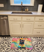 Load image into Gallery viewer, Scottish Terrier Hippie Dawg Memory Foam Kitchen Mat