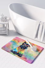 Load image into Gallery viewer, Scottish Terrier Hippie Dawg Memory Foam Kitchen Mat