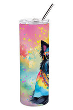 Load image into Gallery viewer, Scottish Terrier Hippie Dawg Stainless Steel Skinny Tumbler