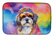 Load image into Gallery viewer, Shih Tzu Hippie Dawg Dish Drying Mat