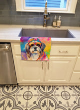 Load image into Gallery viewer, Shih Tzu Hippie Dawg Kitchen Towel