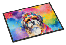 Load image into Gallery viewer, Shih Tzu Hippie Dawg Doormat - 18X27 Indoor / Outdoor Rug | Made in USA