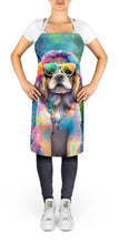 Load image into Gallery viewer, Shih Tzu Hippie Dawg Apron – Artist-Designed Kitchen, BBQ &amp; Craft Apron