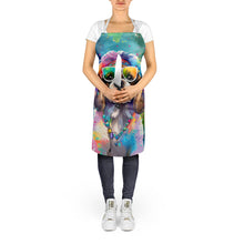 Load image into Gallery viewer, Shih Tzu Hippie Dawg Apron – Artist-Designed Kitchen, BBQ &amp; Craft Apron