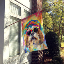 Load image into Gallery viewer, Shih Tzu Hippie Dawg House Flag