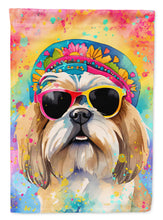 Load image into Gallery viewer, Shih Tzu Hippie Dawg House Flag