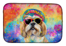 Load image into Gallery viewer, Shih Tzu Hippie Dawg Dish Drying Mat