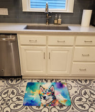 Load image into Gallery viewer, Siberian Husky Hippie Dawg Memory Foam Kitchen Mat