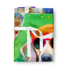 Load image into Gallery viewer, Weimaraner Hippie Dawg Apron – Artist-Designed Kitchen, BBQ &amp; Craft Apron