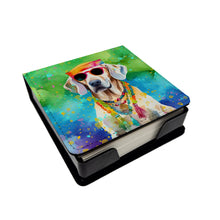 Load image into Gallery viewer, Weimaraner Hippie Dawg PU Leather Note Paper Holder