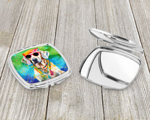 Load image into Gallery viewer, Weimaraner Hippie Dawg Compact Mirror – Stylish Purse Mirror with Artistic Covers