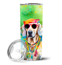 Load image into Gallery viewer, Weimaraner Hippie Dawg Stainless Steel Skinny Tumbler