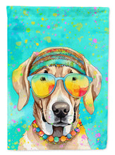Load image into Gallery viewer, Weimaraner Hippie Dawg House Flag