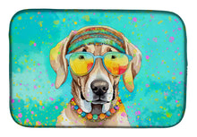 Load image into Gallery viewer, Weimaraner Hippie Dawg Dish Drying Mat