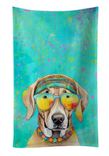 Load image into Gallery viewer, Weimaraner Hippie Dawg Kitchen Towel