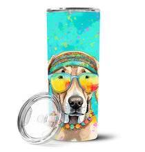 Load image into Gallery viewer, Weimaraner Hippie Dawg Stainless Steel Skinny Tumbler