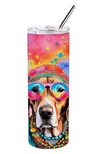 Load image into Gallery viewer, Weimaraner Hippie Dawg Stainless Steel Skinny Tumbler