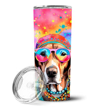 Load image into Gallery viewer, Weimaraner Hippie Dawg Stainless Steel Skinny Tumbler