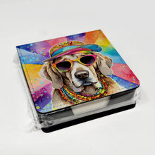 Load image into Gallery viewer, Weimaraner Hippie Dawg PU Leather Note Paper Holder