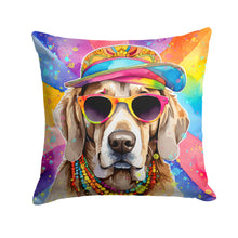 Load image into Gallery viewer, Weimaraner Hippie Dawg Fabric Decorative Pillow