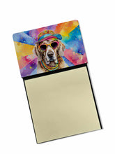 Load image into Gallery viewer, Weimaraner Hippie Dawg Sticky Note Holder- Refiilable Desk Accessory Note Pad