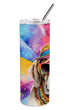 Load image into Gallery viewer, Weimaraner Hippie Dawg Stainless Steel Skinny Tumbler