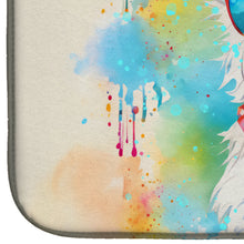 Load image into Gallery viewer, Westie Hippie Dawg Dish Drying Mat