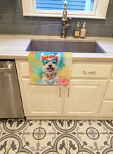 Load image into Gallery viewer, Westie Hippie Dawg Kitchen Towel